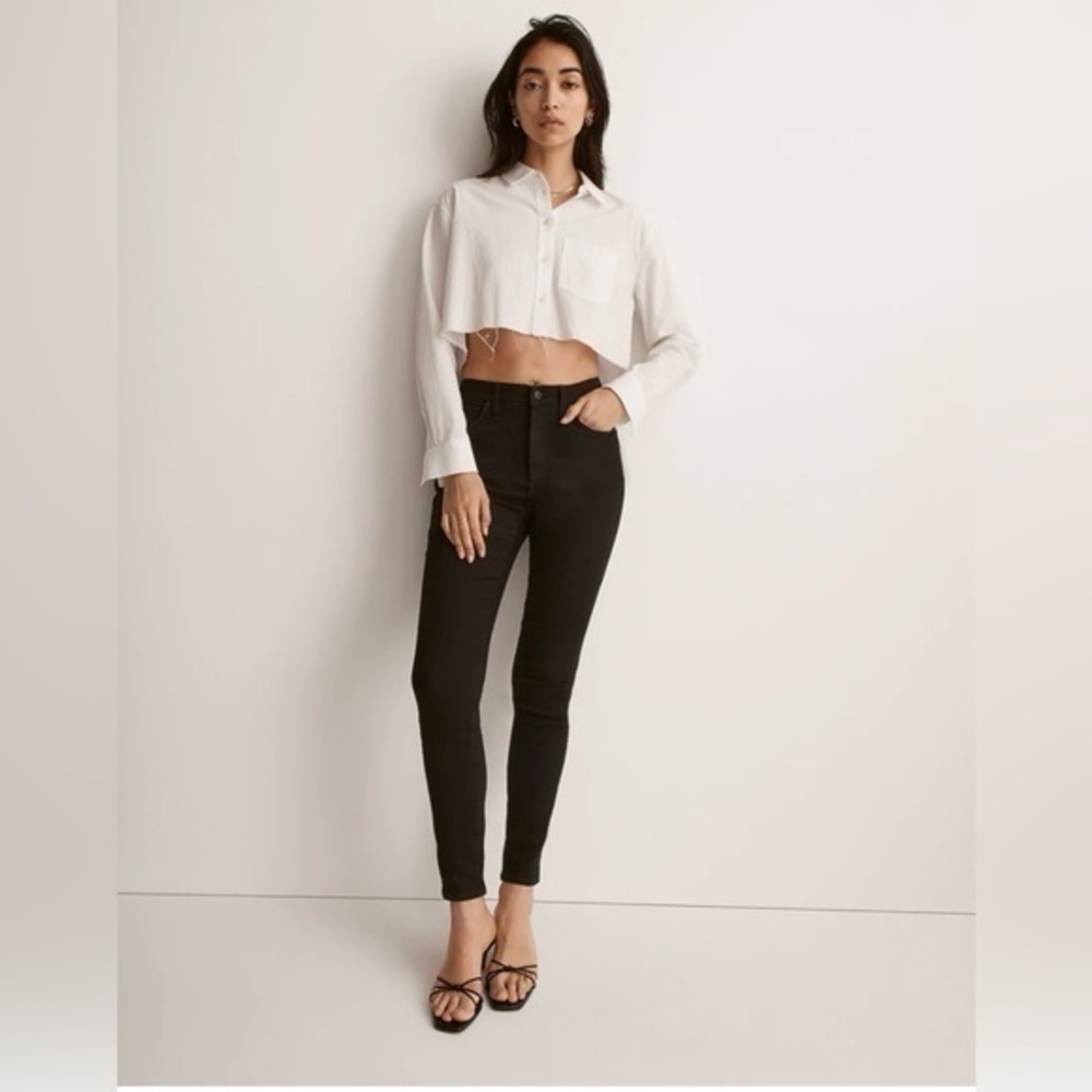 Madewell high rise skinny jeans